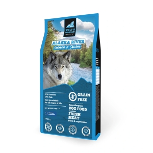 Wolf's Mountain Alaska River Lõhe ja Kana 2kg