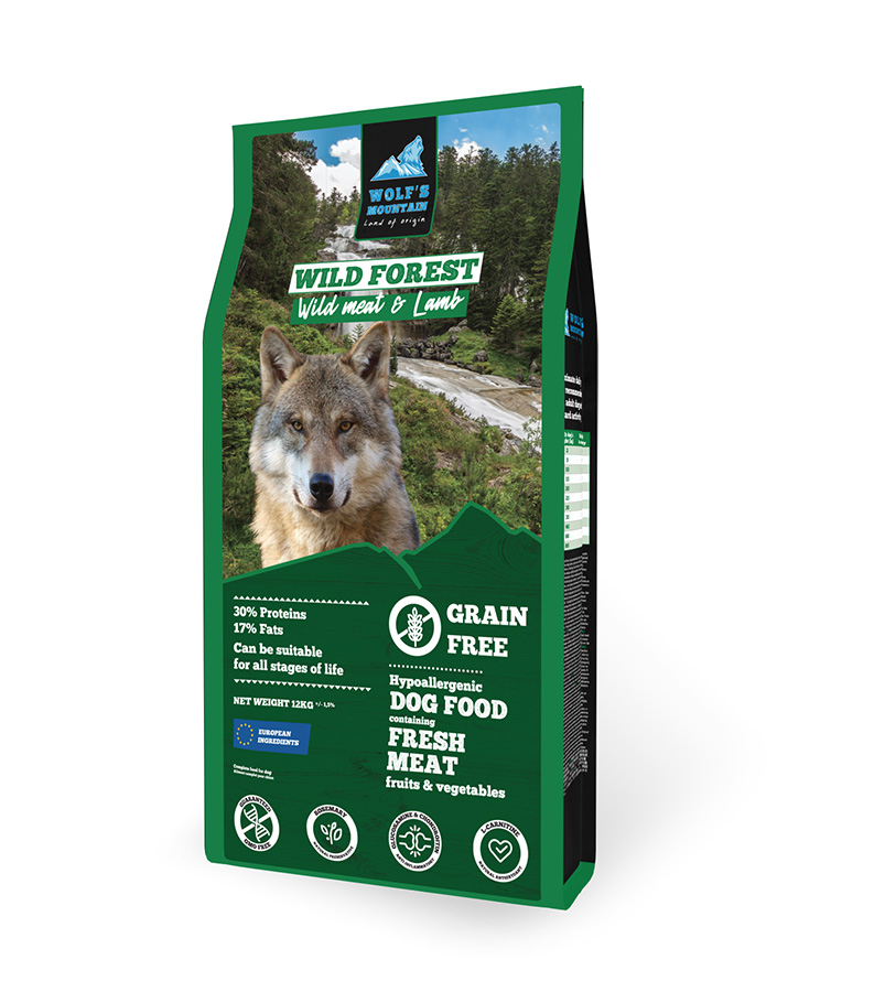 Wolf's Mountain Wild Forest Uluk ja Lammas 12kg
