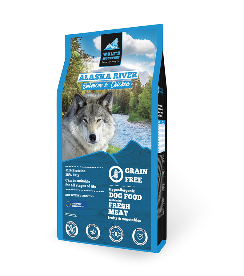 Wolf's Mountain Alaska River Lõhe ja Kana 12kg