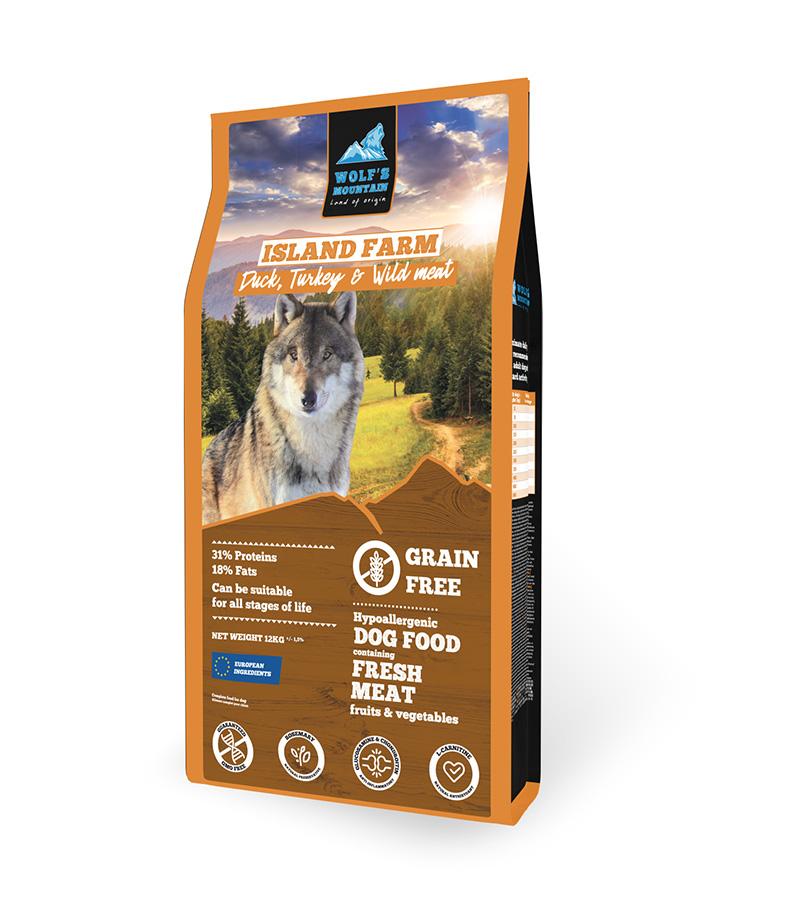 Wolf's Mountain Island Farm Part, Kalkun Ja Uluk 12kg