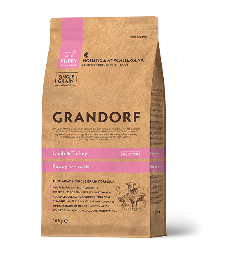 Grandorf Lammas ja Kalkun Kutsikatele 10kg