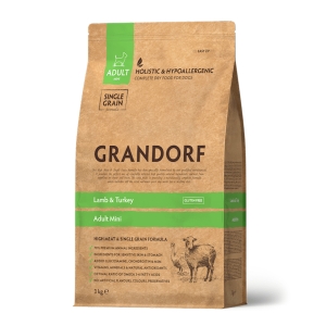 Grandorf Lambaliha ja Kalkuniliha Väikest tõugu koertele 3kg