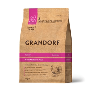 Grandorf Kalkuniliha Keskmistele & Suurtele Koertele 3kg