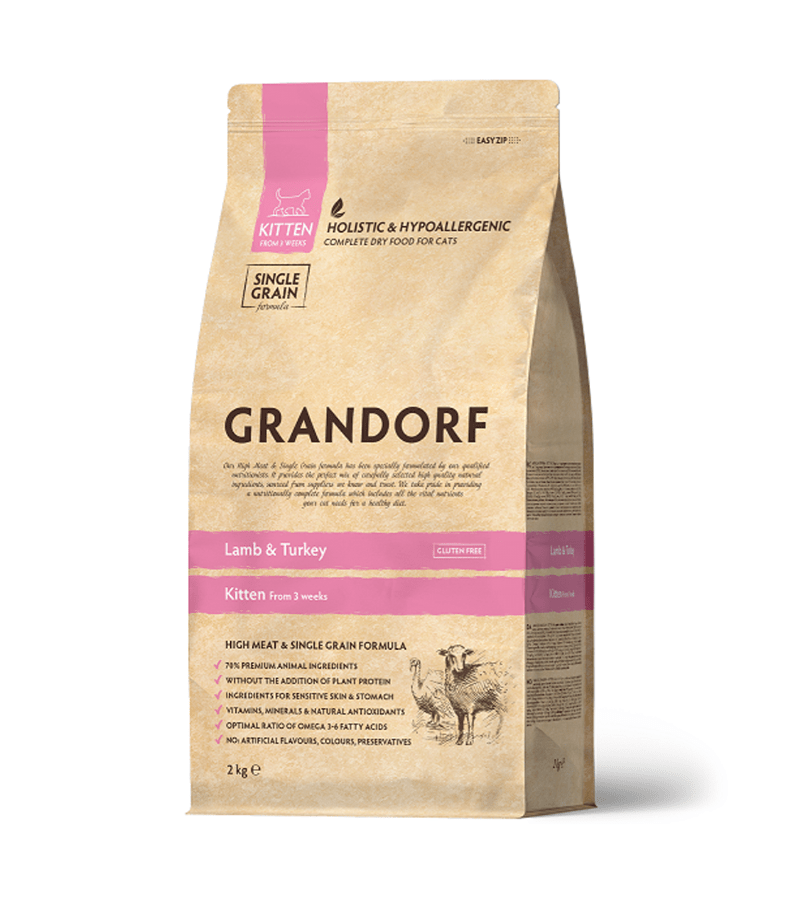 Grandorf Cat Lammas ja Kalkun Kassipoegadele 2kg