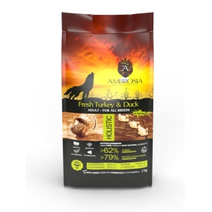 Ambrosia Värske Kalkun ja Part 6kg (3x2kg)