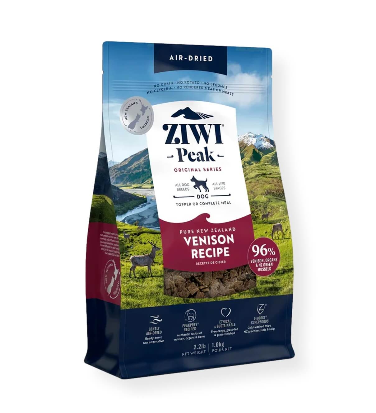 Ziwi Peak Original Venison koeratoit 1kg