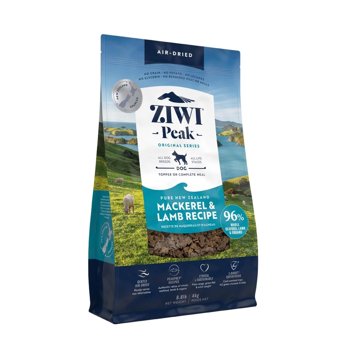 Ziwi Peak Original Mackerel & Lamb koeratoit 1kg