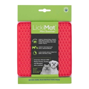 Lickimat Mini Soother Pink lakumatt koertele