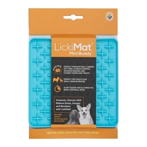 Lickimat Mini Buddy Turquoise lakumatt koertele