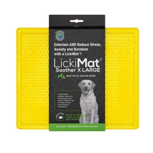 Lickimat Soother XL Yellow lakumatt koertele