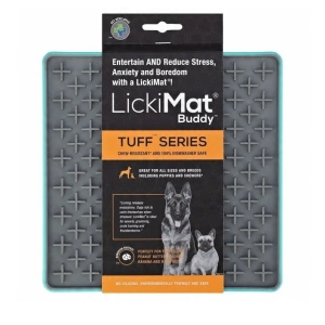 Lickimat Tuff Buddy Turquoise lakumatt koertele