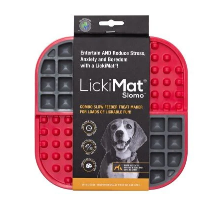 Lickimat Slomo Red lakumatt koertele