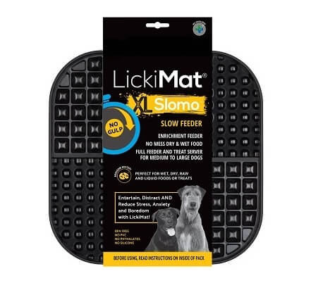 Lickimat Slomo XL Black lakumatt koertele