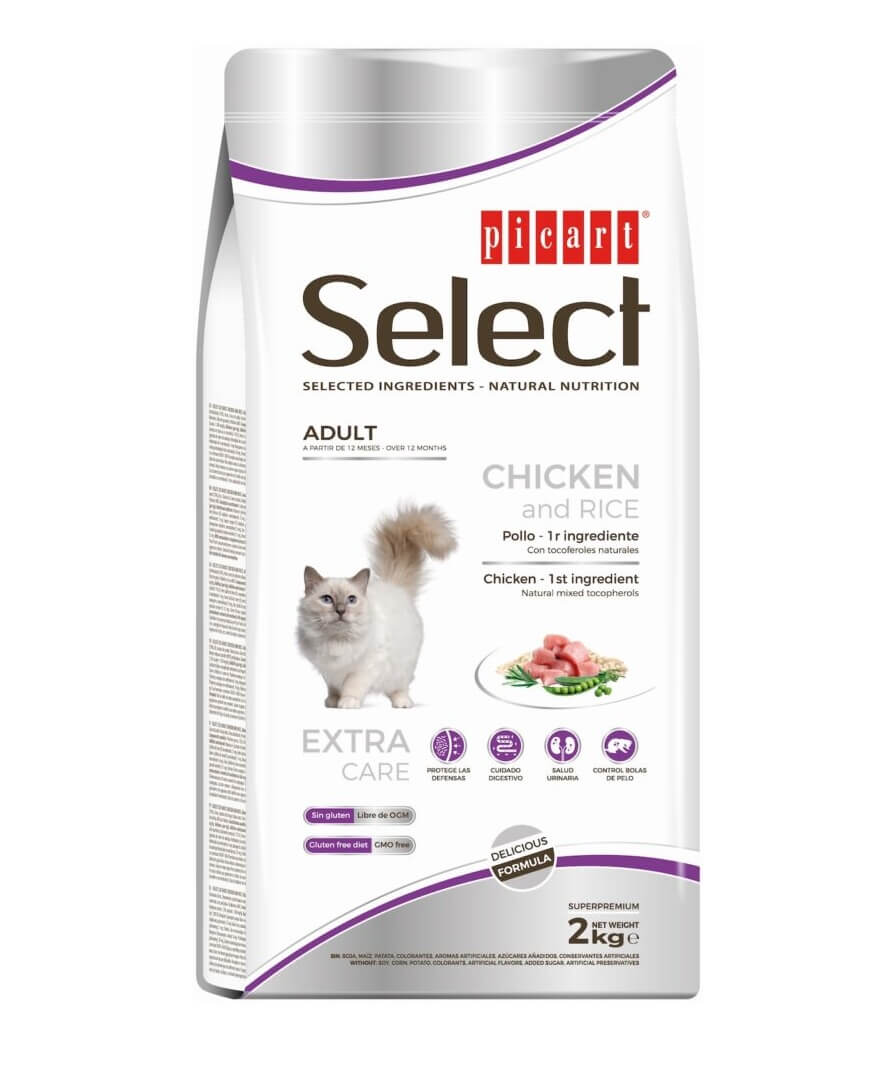 Select Adult Chicken and Rice kassitoit 2kg