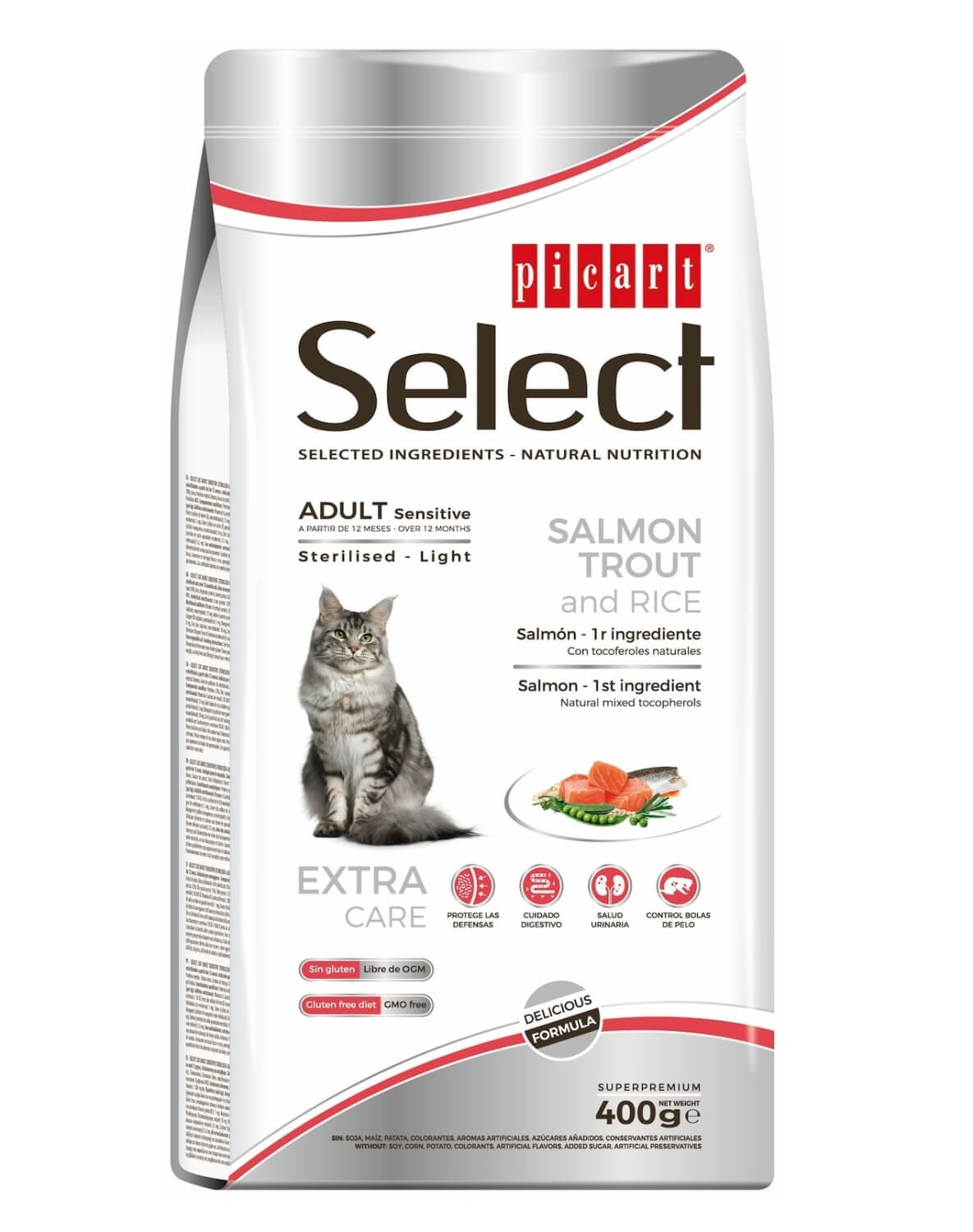 Select Adult Sensitive Sterilised - Light kassitoit 0,4kg