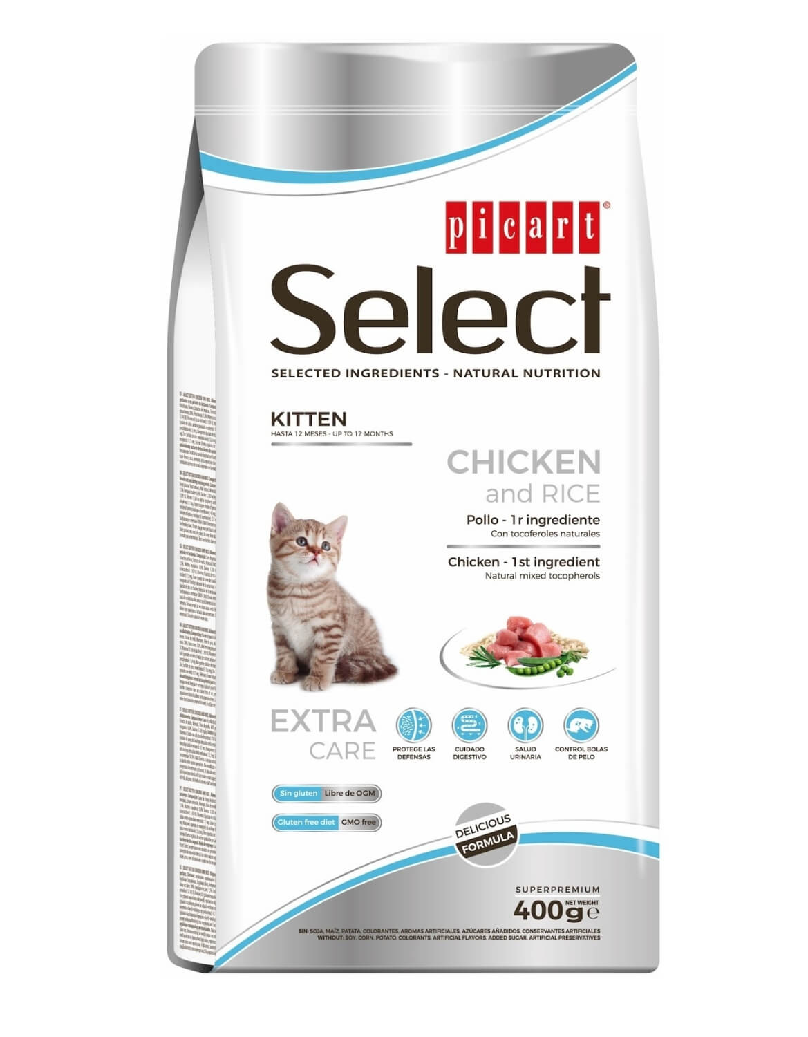 Select Kitten Chicken kassitoit 0,4kg