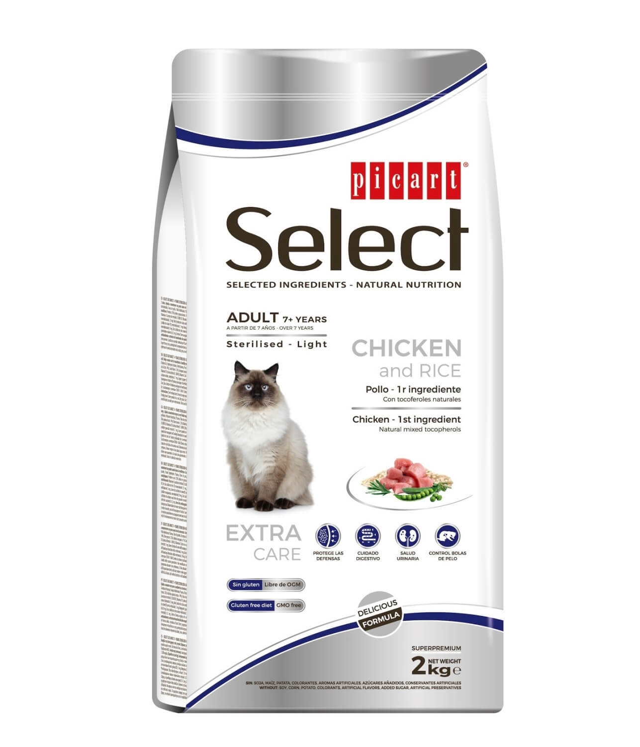 Select 7+ Years Sterlised - Light kassitoit 2kg