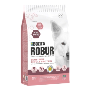 Bozita Robur Adult Sensitive Single Protein Salmon 3kg