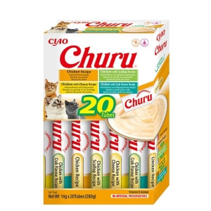 Churu Chicken Varieties multipakk kassimaius 20 x 14g