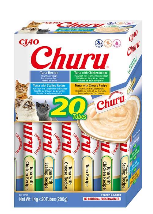 Churu Tuna Varieties multipakk kassimaius 20 x 14g