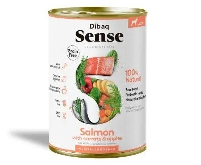 Dibaq Sense lõhe konserv koertele 380g