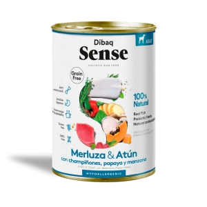 Dibaq Sense Merluus ja tuunikala konserv koertele 380g