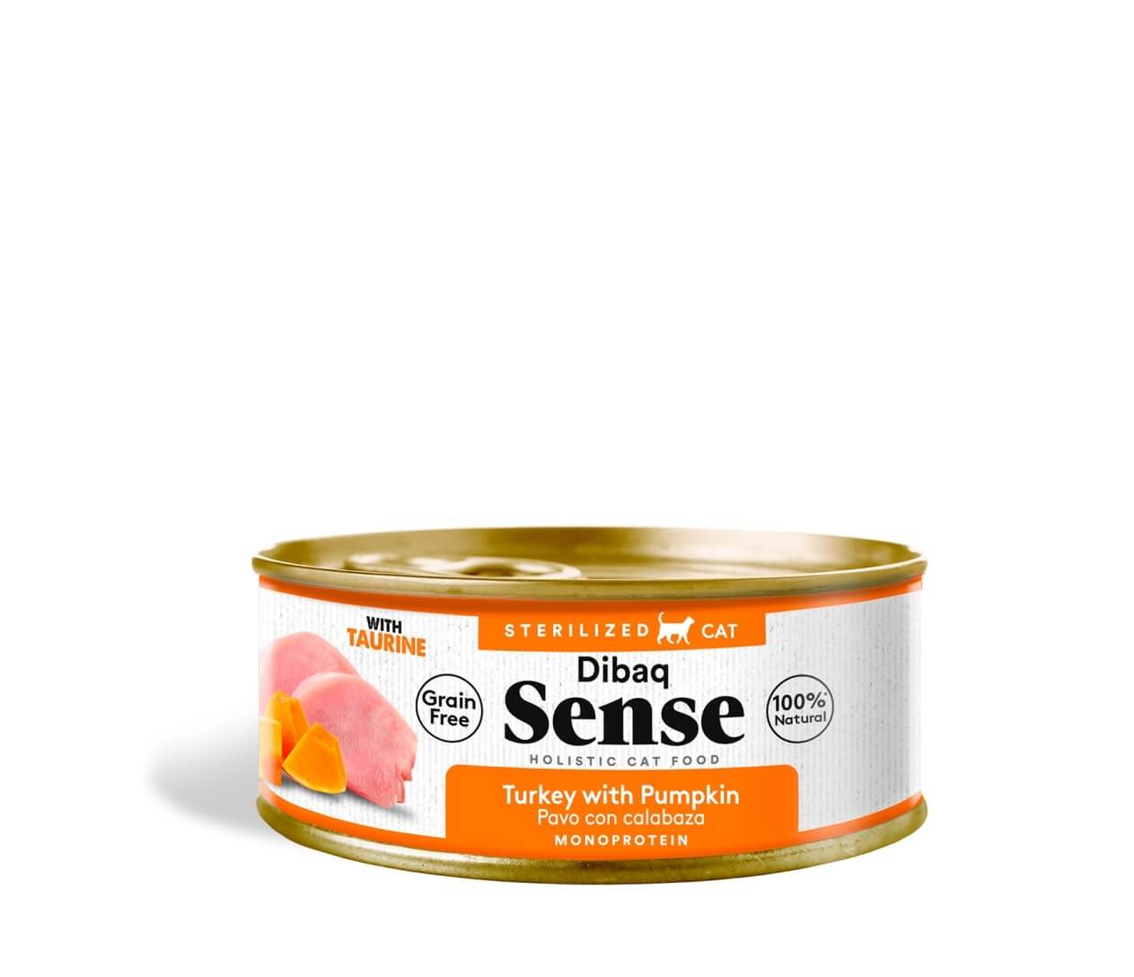Dibaq Sense teraviljavaba kalkuni konserv steriliseeritud kassile 70g