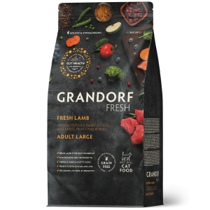 Grandorf Cat Fresh Värske Lammas ja Bataat Täiskasvanud Suurtele Kassidele 2kg