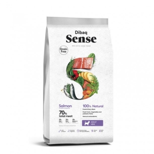 Dibaq Sense GF lõhega teraviljavaba väikest tõugu koeratoit 500g