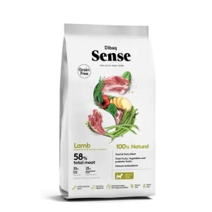 Dibaq Sense GF lambalihaga teraviljavaba väikest tõugu koeratoit 6kg