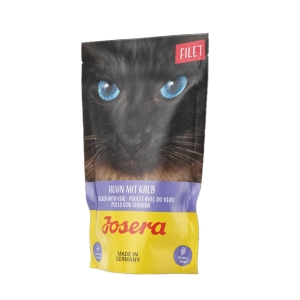 Josera kassieine kanafilee vasikalihaga 70g (karp =16tk)
