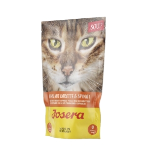 Josera kanalihasupp porgandi ja spinatiga 70g (karp =16tk)