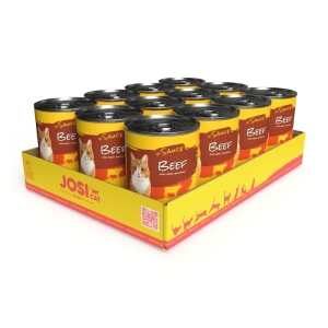 Josicat kassi konserv loomaliha kastmes 415g  (kast = 12tk)