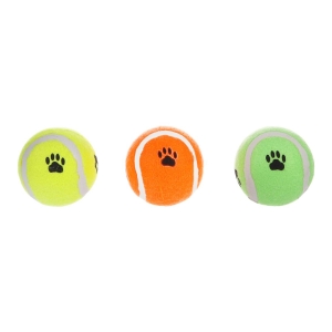 FLMG koerte mänguasi piiksuga tennisepall "Smash" 6,5cm N3, assortii