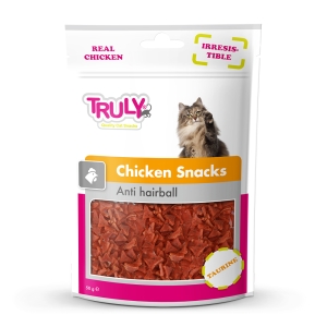 Truly karvapallivastased snäkid kanalihaga kassidele 50g