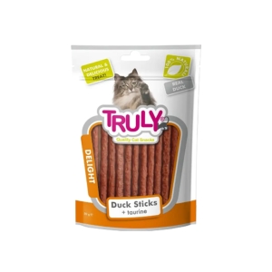 Truly pardiliha ja tauriiniga pulgad kassidele 50g