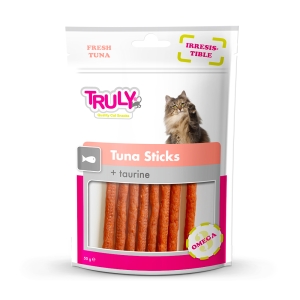 Truly tuunikala ja tauriiniga pulgad kassidele 50g