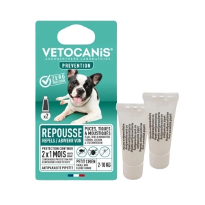 Vetocanis parasiiditõrje pipett väikesele koerale (2-10kg) 2x2ml