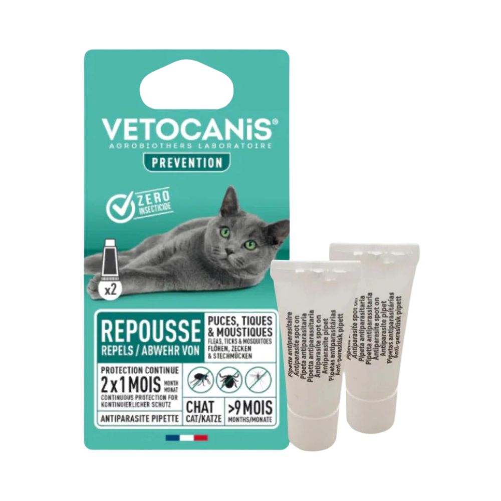 Vetocanis parasiiditõrje pipett kassile 2x1,2ml