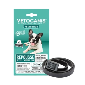 Vetocanis parasiiditõrje rihm kutsikale või väikesele koerale (2-10kg)