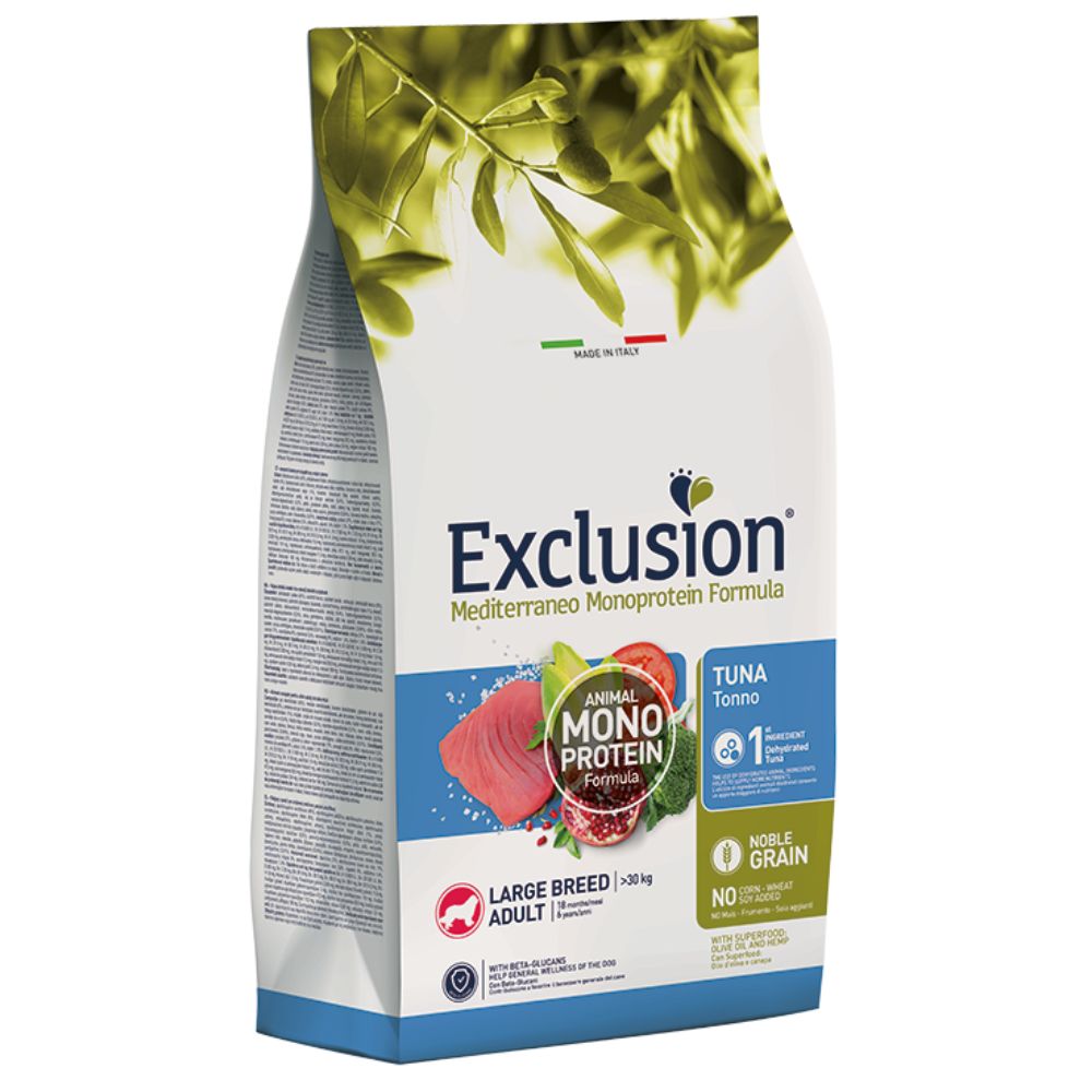 EXCL Mediterraneo adult tuna large breed 12kg