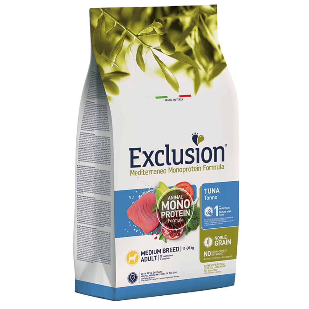 EXCL Mediterraneo adult tuna medium breed 3kg