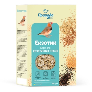 Linnusööt Priroda EXOTIC 0,5 kg