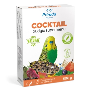 Linnusööt Priroda COCKTAIL Supermenu 0,5kg