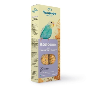 Teraviljapulk Priroda BISCUIT papagoile 140g