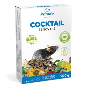 Näriliste sööt Priroda COCKTAIL rottidele 0,5kg