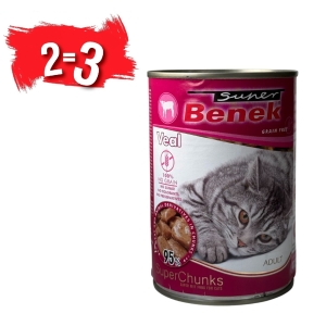 Super Benek konserv kassile vasikalihaga, tükid kastmes 415g