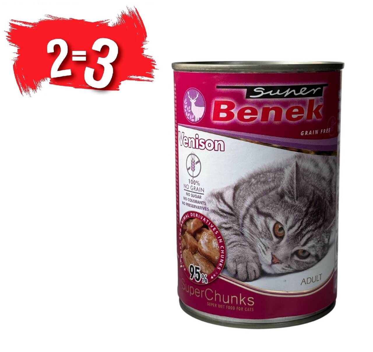 Super Benek konserv kassile ulukilihaga, tükid kastmes 415g