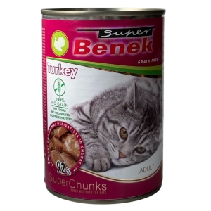 Super Benek konserv kassile kalkunilihaga, tükid kastmes 415g