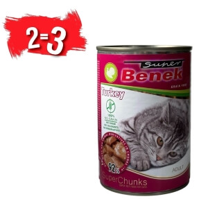 Super Benek konserv kassile kalkunilihaga, tükid kastmes 415g